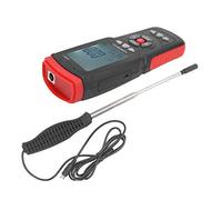 MasYosh Anemometro LCD Digitale, Misuratore di velocità del Portatile Termico con Grande Schermo Retroilluminato e Archiviazione dei Dati per la Misurazione del Dell'ufficio di Fabbrica