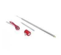 MasYosh Antenna HF QRP 14 a 30 MHz 300W 5M 16,4 Piedi Acciace in Acciaio Inossidabile per Stazione Radio