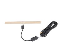 MasYosh Antenna Universale per Auto, Amplificatore di Segnale Radio con Nastro Biadesivo per un Fissaggio Forte, Antenna Attiva con Amplificatore RF Integrato per Tutti i Modelli di Auto