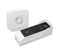 MasYosh Banchell Wireless, Video 1080p Audio a 2 Vie con Sensore di Movimento PIR e un Angolo di 166 ° Largo, per la Sicurezza Domestica IP65 Impermeabile
