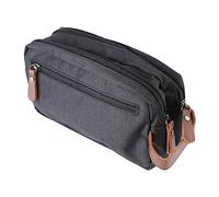 MasYosh Borsa da Toilette Impermeabile di Grande capacità | Materiale in poliestere resistente, tasche multiple, elementi essenziali da viaggio organizzati, utilizzo all\'aperto