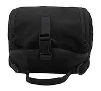 MasYosh Borsa Portacasco, Borsa Portacasco Portatile in Tessuto Oxford Impermeabile con Cinghie Interne Regolabili e Fodera in Morbido Pile, per Allenamento All'aperto e Attrezzatura (Nera)