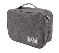 MasYosh Borsa Portacavi Portatile con Design Impermeabile | Tessuto Oxford resistente, leggero e portatile, accessorio da viaggio ideale, custodia interna in rete per l\'organizzazione