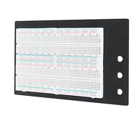 MasYosh Breadboard Senza Saldatura, Kit Breadboard Riutilizzabile da 1660 Punti con 65 Cavi Jumper e 3 Morsetti di Rilegatura, per la Progettazione di Circuiti di Prototipazione e