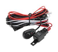 MasYosh Cablaggio relè Faretto AA1103, 12V 40A con Indicatore Luminoso per Fendinebbia Luci di Marcia Diurna a LED Kit di Illuminazione Fuoristrada