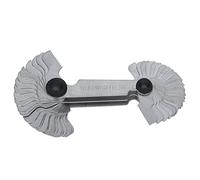 MasYosh Calibro del Passo della Filettatura, Calibri a Vite Metrici in Acciaio Inossidabile con Dispositivo di Bloccaggio per la Misurazione Industriale e il Controllo Dell'angolo