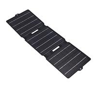 MasYosh Caricatore del Pannello Solare, Silicio Monocristallino Portatile Pieghevole con Doppia Uscita USB 5V, per Carico di Apparecchiature Elettroniche Esterne