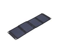 MasYosh Caricatore solare, 15 W, portatile, pieghevole, con fibbie di fissaggio, per smartphone, tablet, fotocamere, camper, campeggio