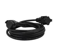 MasYosh Cavo Caricabatterie EV, Tipo 1 32A 7,6KW J1772 Prolunga di Ricarica per Veicoli Elettrici con Presa PC Ignifuga e Cavo Esterno TPE, per la Maggior Parte dei Veicoli a Nuova