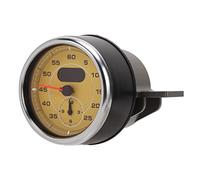 MasYosh Clock Calibro Cruscotto ABS, Sostituzione degli Accessori per Auto Interne per 718 911 2010-2021, con Materiale ABS Resistente Alla Temperatura Ad Alta Temperatura, Facile (Giallo)