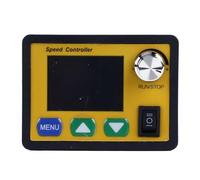 MasYosh Controller di velocità del Motore Remoto Wireless, Visualizzazione LCD Schermo a Colori con Funzione di Tempo di Arresto Ciclico, per Automazione Industriale Controllo degli