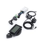 MasYosh Controller Motore Elettrico 36V 48V 250W, Controller KT Senza Spazzole 7A con Pannello Display KT LCD3, per Bici Elettrica Fai-da-te