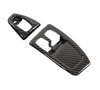 MasYosh Coperchio del Pannello Dell'interruttore di Controllo della Finestra, Rivestimento Protettivo in Fibra di Carbonio per il Lifting Smartwo W451 2011 2014, con Materiale ABS