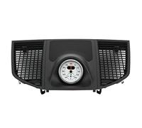 MasYosh Copertura Cronometro Cruscotto, Pannello Strumenti Console Centrale con Orologio 95B 858 189 C 5Q0, Sostituzione ABS per 2014 2020 (cronometro Bianco)