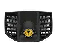 MasYosh Copertura Cronometro Cruscotto, Pannello Strumenti Console Centrale con Orologio 95B 858 189 C 5Q0, Sostituzione ABS per 2014 2020 (cronometro Giallo)