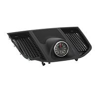 MasYosh Copertura Cronometro Cruscotto, Pannello Strumenti Console Centrale con Orologio 95B 858 189 C 5Q0, Sostituzione ABS per 2014 2020 (cronometro Nero)