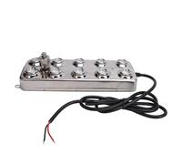 MasYosh Creatore di Nebbia a 10 Teste, Nebulizzatore Ad Ultrasuoni con Uscita di Nebbia Densa e Guscio in Acciaio Inossidabile 304, per Umidificatore da Giardinaggio Paesaggistico per