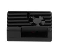 MasYosh Custodia per 4, Custodia Protettiva in Lega di Alluminio con Ventola di Raffreddamento, Guscio Antipolvere per Componenti Elettronici, Dissipazione del Calore e Facile