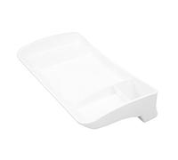 MasYosh Dietro Lo Schermo Paradone Dashboard TPE Dashboard Hidden Center Console Console Porta di Tessuto Sostituzione per Y (Bianco)