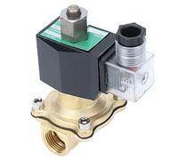 MasYosh Elettrovalvola, Ottone a 2 Vie, Tipo a Diaframma Normalmente Aperto con Struttura Ad Azione Diretta per Apparecchiature di Automazione 2W 15K (AC380V)