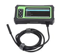 MasYosh Endoscopio, Obiettivo 8 Mm 8 Mm 4.3in 1080p Telecamera con Borescope a Schermo LCD HD con 8 Luci a LED Regolabili e IP67 Impermeabile, per la Manutenzione della Casa Meccanica di (Verde)