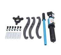 MasYosh Estrattore per Cuscinetti, Kit Estrattore Idraulico per Ingranaggi da 5 Tonnellate con 2 o 3 Ganasce, per Rotore Puleggia Cinghia Camion Tamburo Freno Pignone ASSE