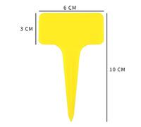 MasYosh Etichette da Giardino Durevoli a Forma di T Etichetta per Piante per Classificazione e Ordinamento, Etichette per Piante Scrivibili per Aiutante di Giardinaggio, Etichetta per da Giardino da