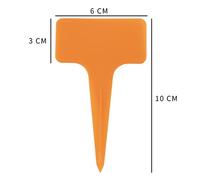 MasYosh Etichette da Giardino Durevoli a Forma di T Etichetta per Piante per Classificazione e Ordinamento, Etichette per Piante Scrivibili per Aiutante di Giardinaggio, Etichetta per da Giardino da