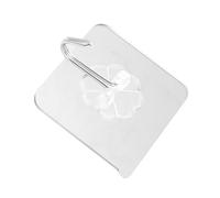 MasYosh Ganci Autoadesivi Trasparenti, Portata 20kg | PVC resistente, adesivo forte, design senza soluzione di continuità, utilizzo in più scenari