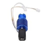 MasYosh Hot End Kit, TZ V6 Ugello Staccabile in Acciaio Temprato 0,4mm con Cr Zi Rame Ni Placcatura Blocco Riscaldamento per Ender 3 3 3 V2 Pro Prusa I3 MK3S MK3 MK2S Stampanti 3D