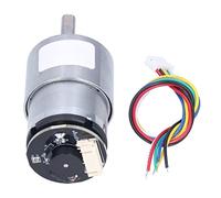 MasYosh JGB37 520 Motore di Ingranaggi di Riduzione della velocità, Motore in Metallo Metal DC 12V con Uscita in Fase AB, per Distributori Automatici di Apparecchiature per gli (178 giri/min)