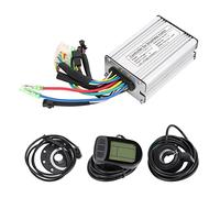 MasYosh Kit Controller Motore Elettrico 36V 48V 350W, Controller Motore Brushless 17A con Pannello Display KT LCD5, per Bici Elettrica