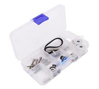 MasYosh Kit di Accessorio per Estrusore per Stampante 3D, Ruota a Cinghia 16t 2GT 20t con Attrezzatura per Estrusione in Acciaio Indurito, Cuscinetto a Rulli di Ago, per Vorone 2.4