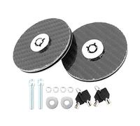 MasYosh Kit di Bloccaggio Universale per Cappa per Auto, Blocco di Sicurezza in Lega di Alluminio con 2 Chiavi, Compatibile con la Maggior Parte dei Modelli di Auto.