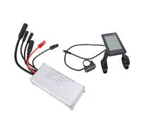 MasYosh Kit di Modifica per Veicoli Elettrici, Controller Impermeabile 22A S830 Pannello LCD Sensore di Assistenza Leva Acceleratore con Alloggiamento in Metallo per Motore da 500 W