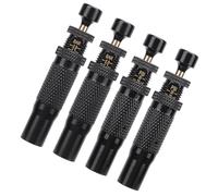 MasYosh Kit Valvola di Sgonfiaggio Pneumatici 8 Pezzi, Arresto Automatico Regolabile 10 a 30 PSI per Veicoli Fuoristrada 4x4, con Display in di Facile Lettura e Struttura in Rame