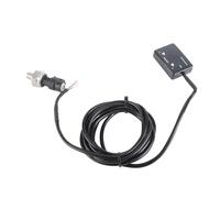 MasYosh Manometro Digitale Dell'olio 1/8 Pollici NPT, Display a LED Rosso 0-120PSI Ad Alta Precisione, con Livello di Avviso Regolabile, per Auto Camion Automobilistico