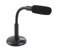 MasYosh Microfono Cablato, Microfono per PC con Pickup Direzionale a 360 Gradi Ad Alta sensibilità per Voce Chiara, con Design Plug and Play, per Giochi di Conferenze Didattiche in (3,5 mm)