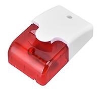 MasYosh Mini Sirena Stroboscopica Cablata Potente Allarme di Sicurezza per Negozi Domestici Sirena Sonora Elettrica ABS per di Allarme di Sicurezza Domestica DC12V