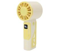 MasYosh Mini Ventilatore Portatile Potente Ventola di Raffreddamento Personale Ricaricabile USB Silenziosa per Trucco da Viaggio Tascabile per Uomini Alla Moda Donne Bambini ABS 5,7x2,6 Pollici