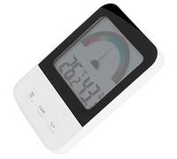 MasYosh Misuratore di Temperatura Igrometro Digitale Retroilluminato LCD per Forniture per Serre, Termoigrometro Ad Alta Precisione per Comfort Interno, Dimensioni Materiale ABS 4,7 X 3,3 X 0,8