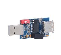 MasYosh Modulo Isolatore USB, Scheda di Protezione Isolamento ADUM3160 1500 V con Plug and Play Hot Plug, per Campi Sensibili Al Rumore di Apparecchiature USB di Controllo Industriale