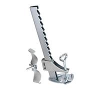 MasYosh Morsetto per Montaggio su Ombrello Durevole in Lega di Alluminio per Supporto per Ringhiera del Balcone Parasole per Esterno Diametro Asta 25-32 Mm, Antiruggine, Regolabile, Supporto a