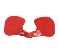 MasYosh Occhiali per Occhi da Pollo Paraocchi Antibeccaggio per Pollame per Migliorare L'efficienza Dell'allevamento 500 Pezzi per Varie Razze di Polli Rosso 3,2x1,2 Pollici