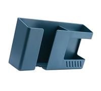 MasYosh Organizzatore da Parete, Robusto Supporto in ABS per Telecomandi con Fessura per Cavi e Ampio Spazio, Ideale per Camera da Letto e Soggiorno - Facile da Installare (Blu)