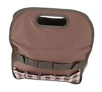 MasYosh Organizzatore portatile di grande capacità per il giardinaggio borsa multifunzione materiale in tessuto Oxford durevole per semi, fertilizzanti, strumenti, facile da