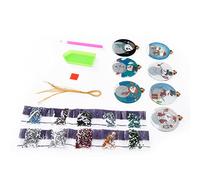 MasYosh Ornamenti Decorativi Natalizi con Strass