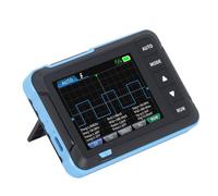 MasYosh Oscilloscopio Digitale Portatile, Tasso di Campionamento TFT 2,8 Pollici 5,0 Ms/s 1m Oscilloscopio Portatile a Larghezza di Banda con Sonda 10x, per L'industria Dell'educazione