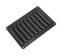MasYosh Pannello di Sfiato della Griglia RV, Griglia di Ventilazione Universale Nera M5 ABS per Flusso D'aria, con Robusto Design Antingerico a Prova