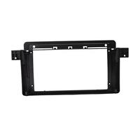 MasYosh Pannello Frontale per Autoradio 9 Pollici, Kit di Montaggio Stereo per Cruscotto in ABS per Serie 3 E46 1998 2005, con Design Nero Senza Cuciture